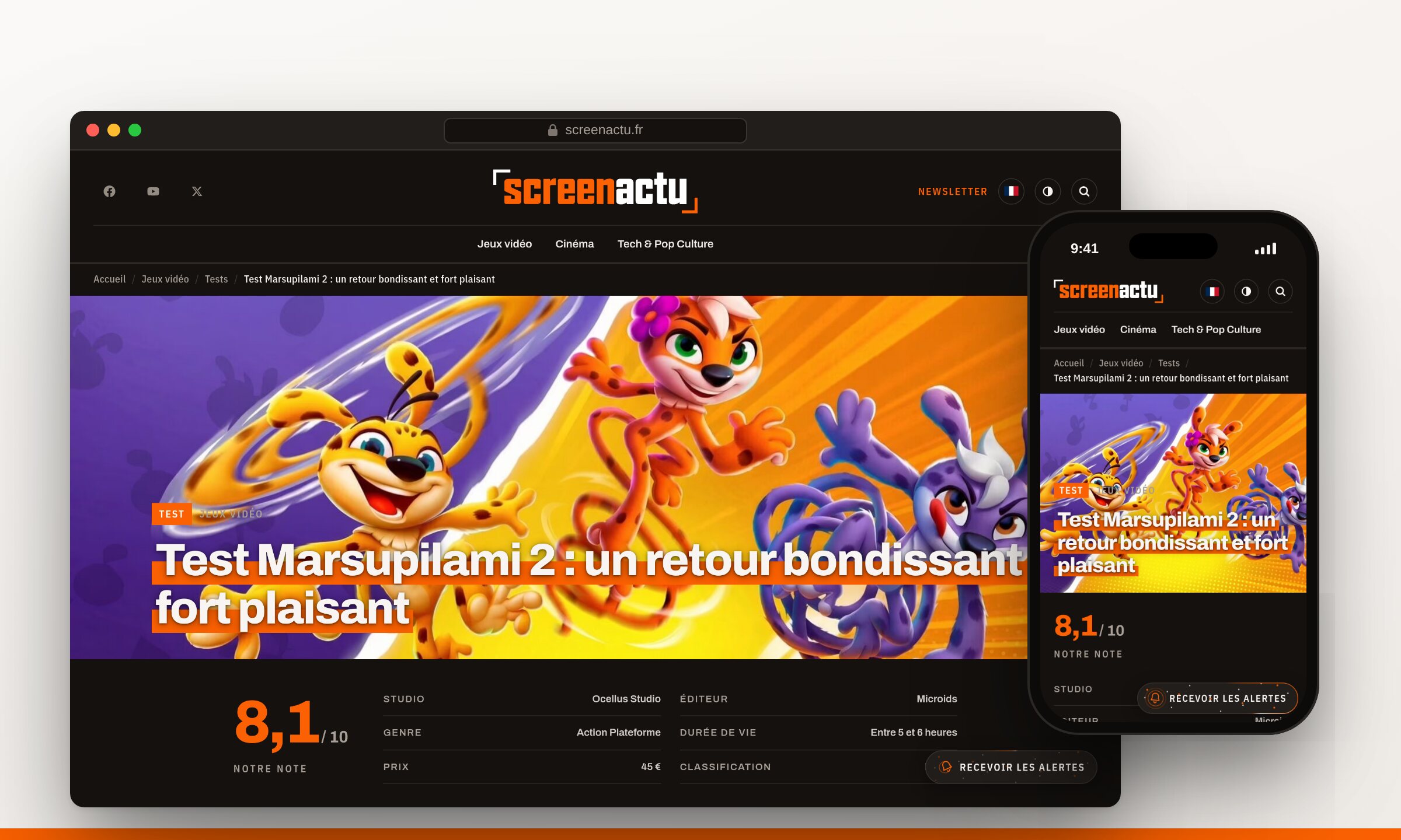 screenactu, vue 3