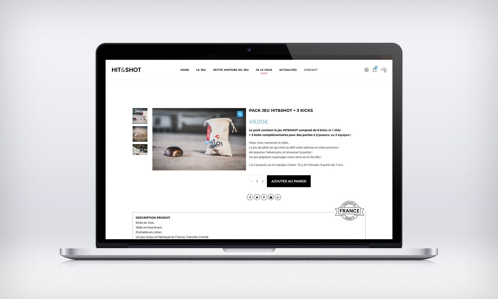 Hit & Shot, vue 2